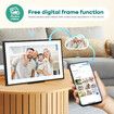 WiFi Wall Digital Calendar Planner 15.6 Inch Chore Chart Family Meal Schedule Organiser Electronic HD IPS Display Video Photo Frame Smart Touch Screen