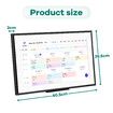 WiFi Wall Digital Calendar Planner 15.6 Inch Chore Chart Family Meal Schedule Organiser Electronic HD IPS Display Video Photo Frame Smart Touch Screen
