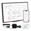 WiFi Wall Digital Calendar Planner 15.6 Inch Chore Chart Family Meal Schedule Organiser Electronic HD IPS Display Video Photo Frame Smart Touch Screen