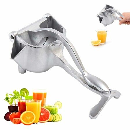 Fresh Fruit Juice Extractor,Hand Juicer Squeezer Lemon Juicer Manual Hand Press with Ergonomic Grip