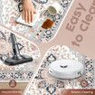 Floor Rug Area Carpet Traditional Soft Washable Runner 2x3m Large Bedroom Living Dining Room Mat Under Table Pad Non Slip Stain Resistant Low Profile