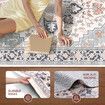 Floor Rug Area Carpet Traditional Soft Washable Runner 2x3m Large Bedroom Living Dining Room Mat Under Table Pad Non Slip Stain Resistant Low Profile