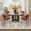 Floor Rug Area Carpet Traditional Soft Washable Runner 2x3m Large Bedroom Living Dining Room Mat Under Table Pad Non Slip Stain Resistant Low Profile