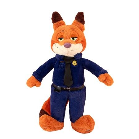 50cm Soft   Fluffy Puffy  Nick  Zoo topia Nick Fox Plush Toys Kids Holiday Christmas Gift