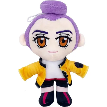 K-Pop Demon Hunters Plush Toy,Cute Tiger Plushie Collectible Stuffed Animal For Boys Girls Kpop Fans Halloween Birthday Gift And Desktop Decor for Kids