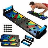 Foldable PushUp Stands Board Fitness,Workout Equipment,Adjustable Pushup Board,Portable Push-Up Board for Full Body Exercise