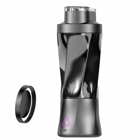 Portable Blender Fruit Smoothies,Milkshakes and Baby food,6000mAh USB Rechargeable,BPA Free 24 oz  Juicer with 6 Blades and Lid