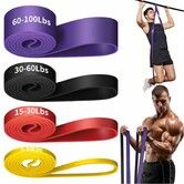 Pull Up Assistance Bands Workout Bands Exercise Bands,Resistance Bands Set for Legs,Muscle Training,Shape Body,Men Wome