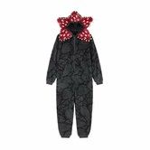 Demogorgon Hooded Jumpsuit Long Sleeve Pajama Hoody Onesie Loungewear Fuzzy Fall Winter Warm Thermal Fluffy Size : Medium