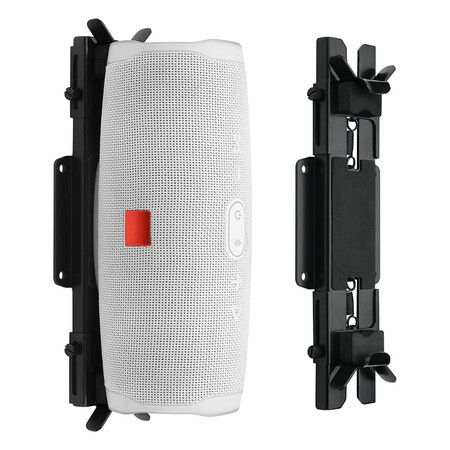 Speaker Mount Wall Ceiling Mount for JBL Charge 4, Charge 5, Flip 6, Flip 5, Wall Bracket Metal Holder for Speaker from 6.85 to 9.2 inches, Black